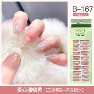 Fast Quick Press Fake Nails B-167