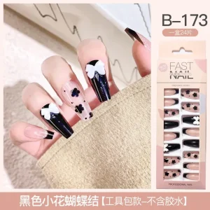 Fast Quick Press Fake Nails B-173