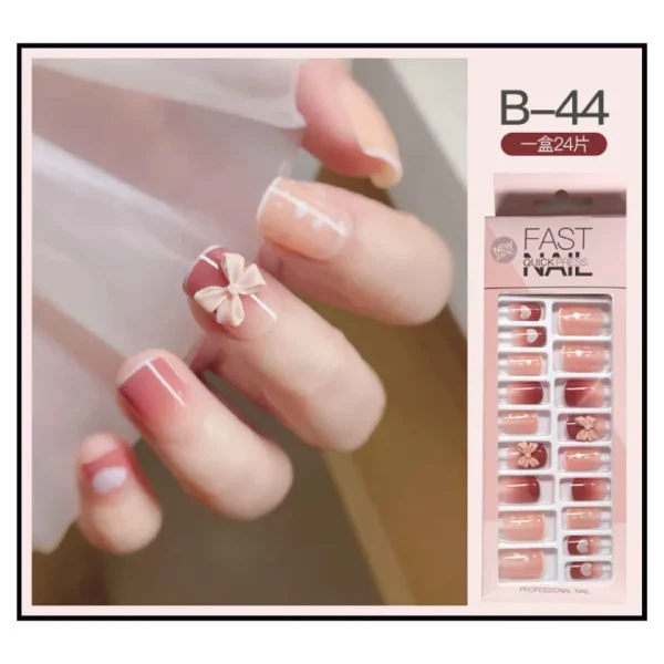 Fast Quick Press Fake Nails B-44