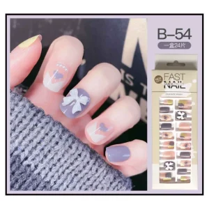 Fast Quick Press Fake Nails B-54