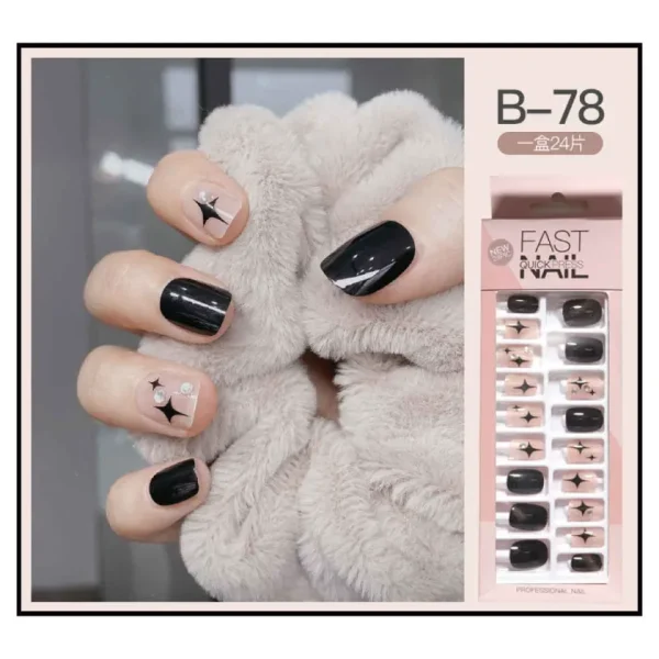 Fast Quick Press Fake Nails B-78