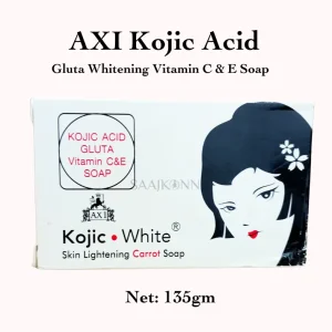AXI Kojic Acid Gluta Vitamin C & E Soap