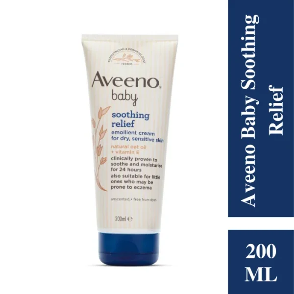 Aveeno Baby Soothing Relief Emollient Cream 200ml