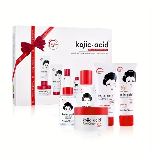 Guanjing Beauty Kojic Acid Brightening Skin Care Set