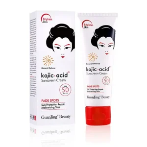 Guanjing Beauty Kojic Acid Sunscreen Cream SPF 50
