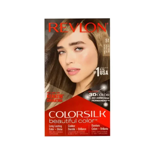 Revlon Colorsilk Beautiful Hair Color Light Brown