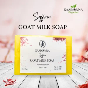 Real Saffron Goat Milk Soap