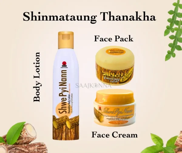 Shwe Pyi Nann Shinmataung Thanakha 3 In 1 Whitening Combo