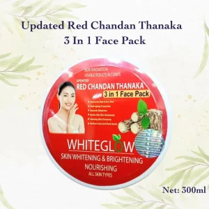 Updated Red Chandan Thanaka 3 In 1 Face Pack