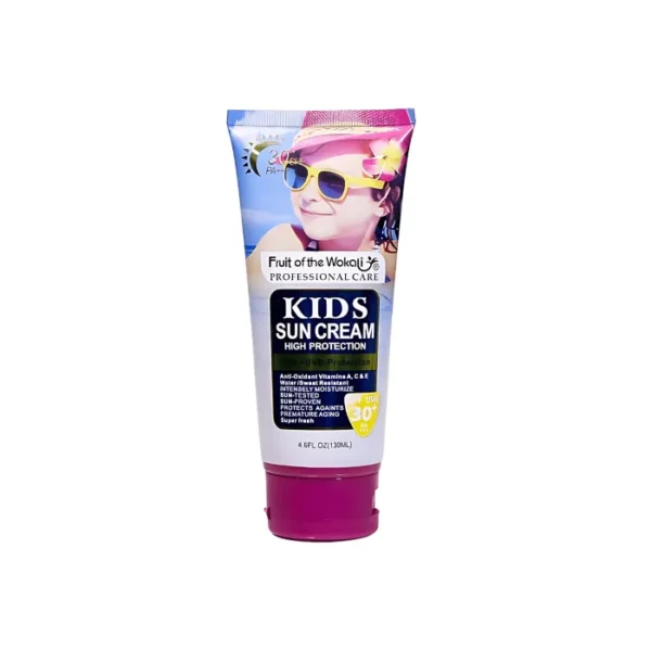 Fruit Of The Wokali Kids High Protection Sun Cream SPF 30