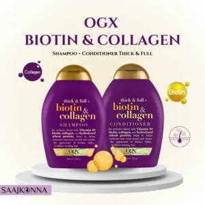 OGX Biotin & Collagen Shampoo and Conditioner