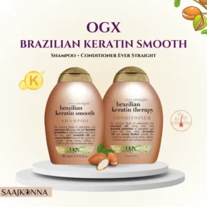 OGX Brazilian Keratin Smooth Shampoo and Conditioner