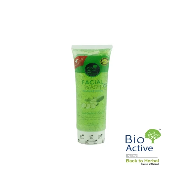 Bio Active Facial Wash Scrub Cucumber