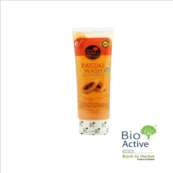 Bio Active Facial Wash Scrub Papaya