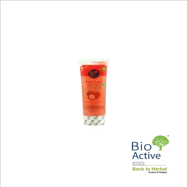 Bio Active Facial Wash Scrub Strawberry