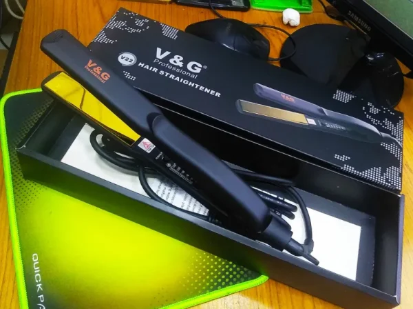 V&G Professional Hair Straightener V22 Black