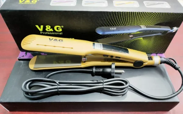 V&G Professional Hair Straightener V22 Golden