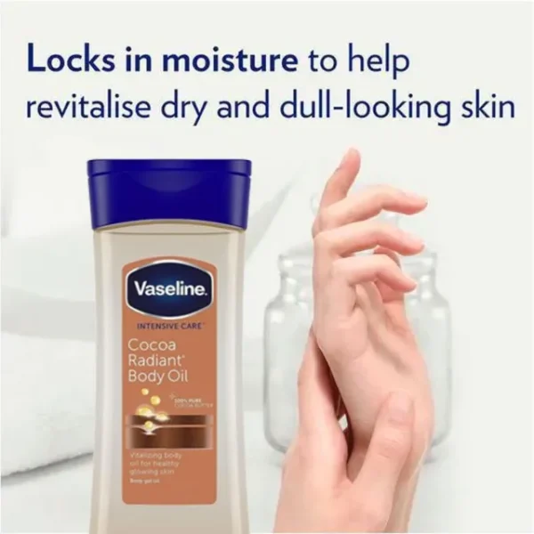 Vaseline Cocoa Radiant Body Oil 400ml-2