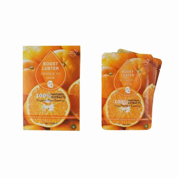 Ailke Boost Luster Orange VC Face Mask