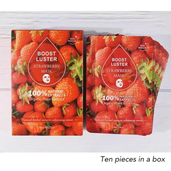 Ailke Boost Luster Strawberry Face Mask