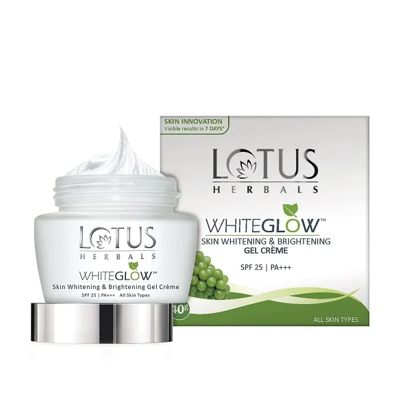 Lotus Herbals White Glow Skin Whitening & Brightening Gel Creme