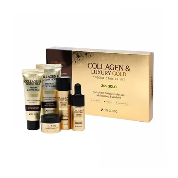 3W Clinic Collagen & Luxury Gold Special Starter Kit-3