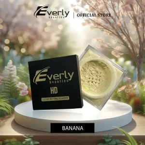 Everly Beauties HD Loose Setting Powder Banana-2