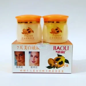 JIAOLI Papaya Day Night Whitening Cream Set