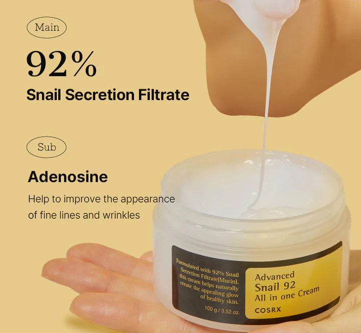 Cosrx Advanced Snail 92% All in One Cream-4 Cosrx Advanced Snail 92% All in One Cream-4