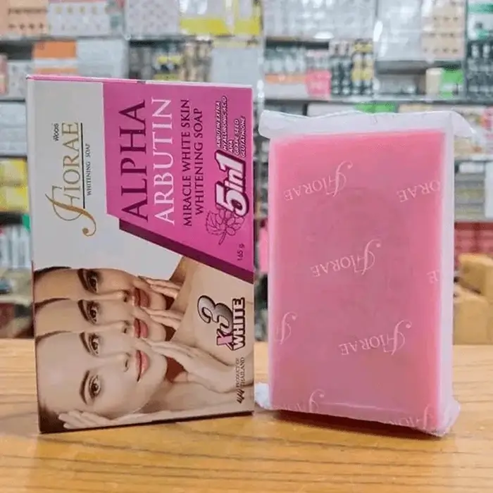 FIORAE Alpha Arbutin Miracle White SKin Whitening Soap-3 FIORAE Alpha Arbutin Miracle White Skin Whitening Soap-3