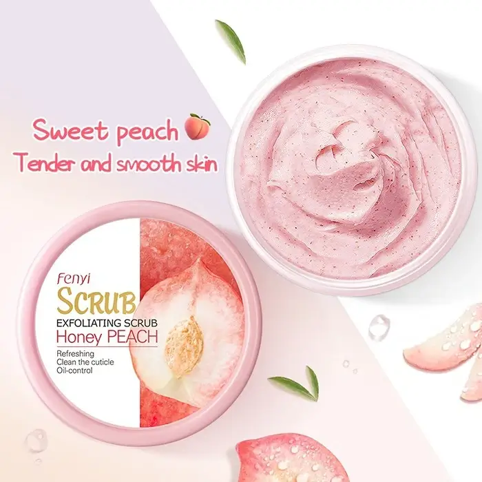 Fenyi Honey Peach Exfoliating Scrub-3 Fenyi Honey Peach Exfoliating Scrub-3
