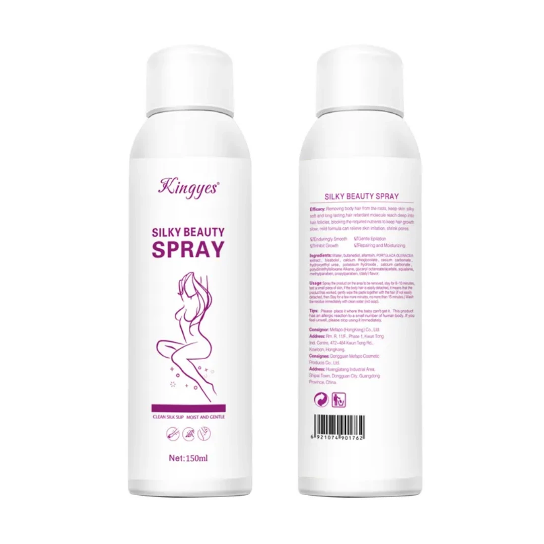 Kingyes Silky Beauty Painless Hair Removal Spray-2