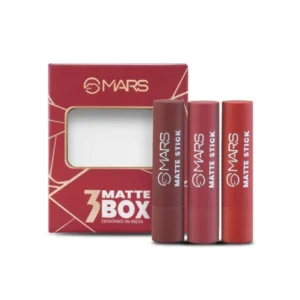 MARS Matte Lipsticks Box Set Shade - 01 Reds and Maroons
